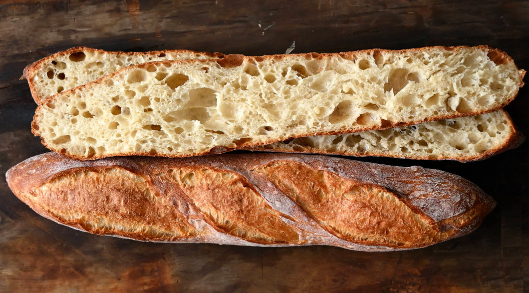 TWO RUSTIC BAGUETTES